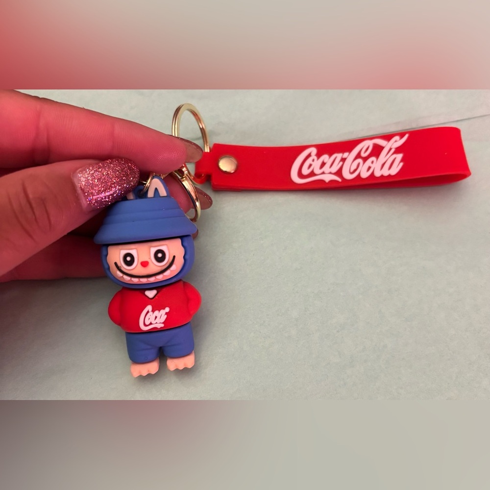 Coca-Cola Labubu Collectible Keychain